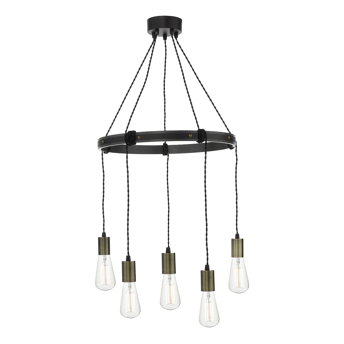 IVAN 5LT PENDANT RUSTIC