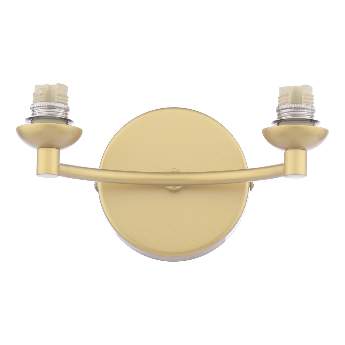 IZZY 2LT WALL LIGHT PAINTED GOLD FRAME ONLY
