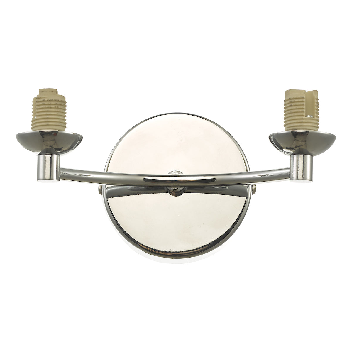 IZZY 2LT WALL LIGHT POLISHED CHROME FRAME ONLY