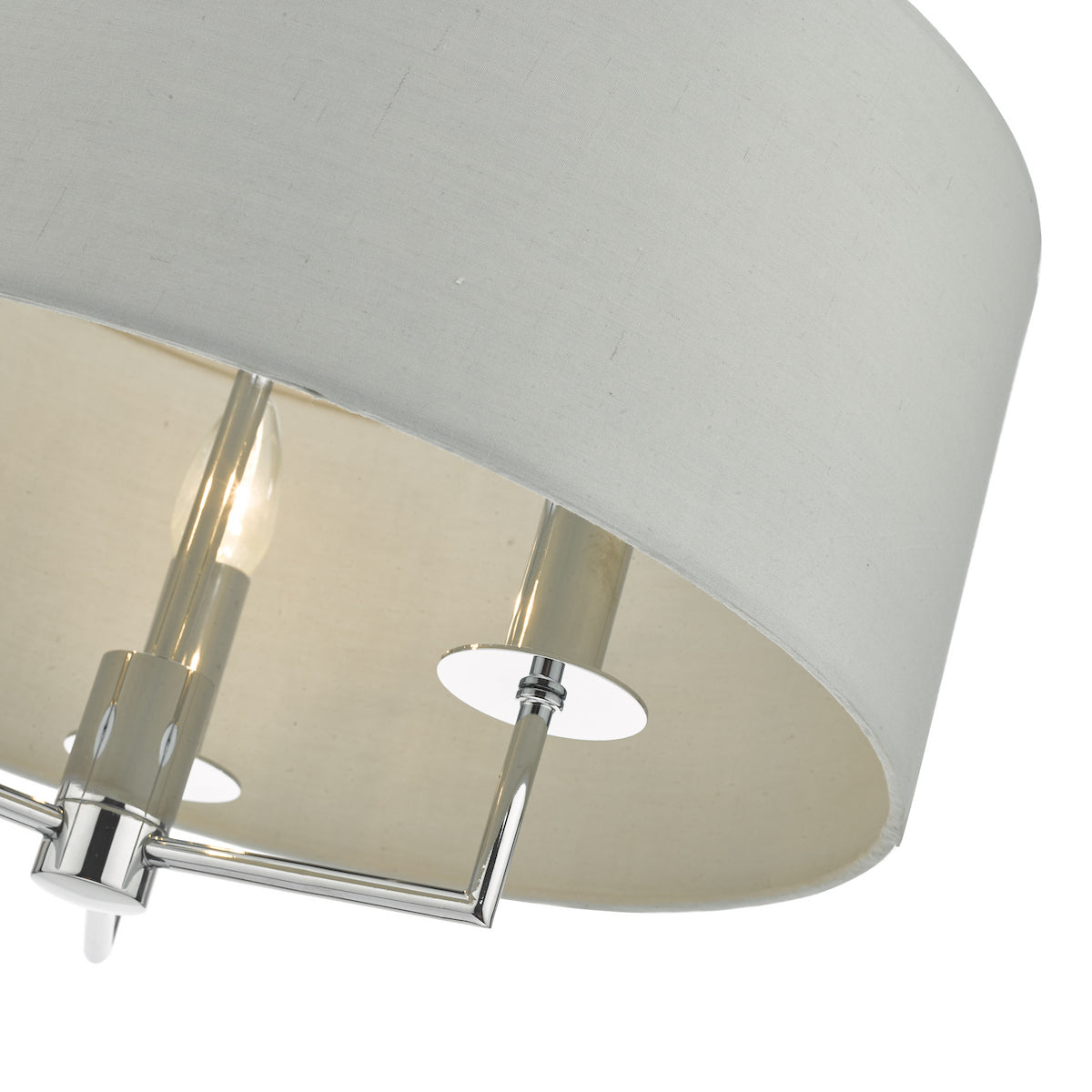 JAMELIA 3LT PENDANT POL CHR SHADELIER