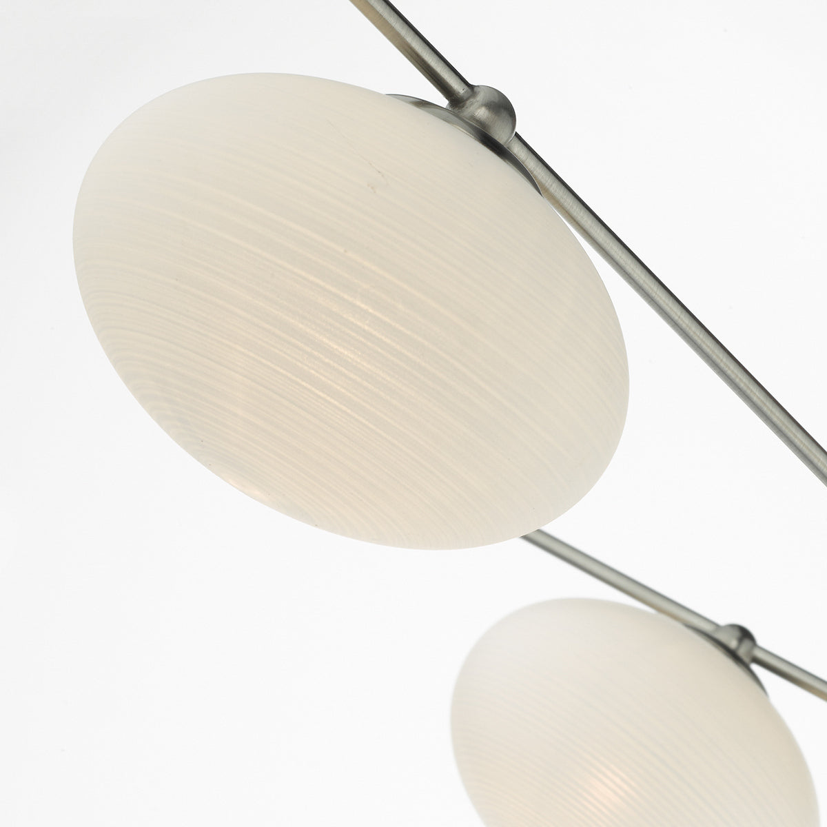 JASPER 5LT SEMI FLUSH SAT NICKEL