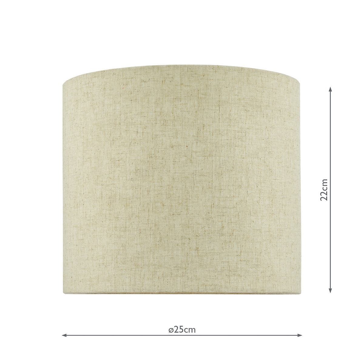 JAYDEN NATURAL COTTON MIX DRUM SHADE FOR JAY4211