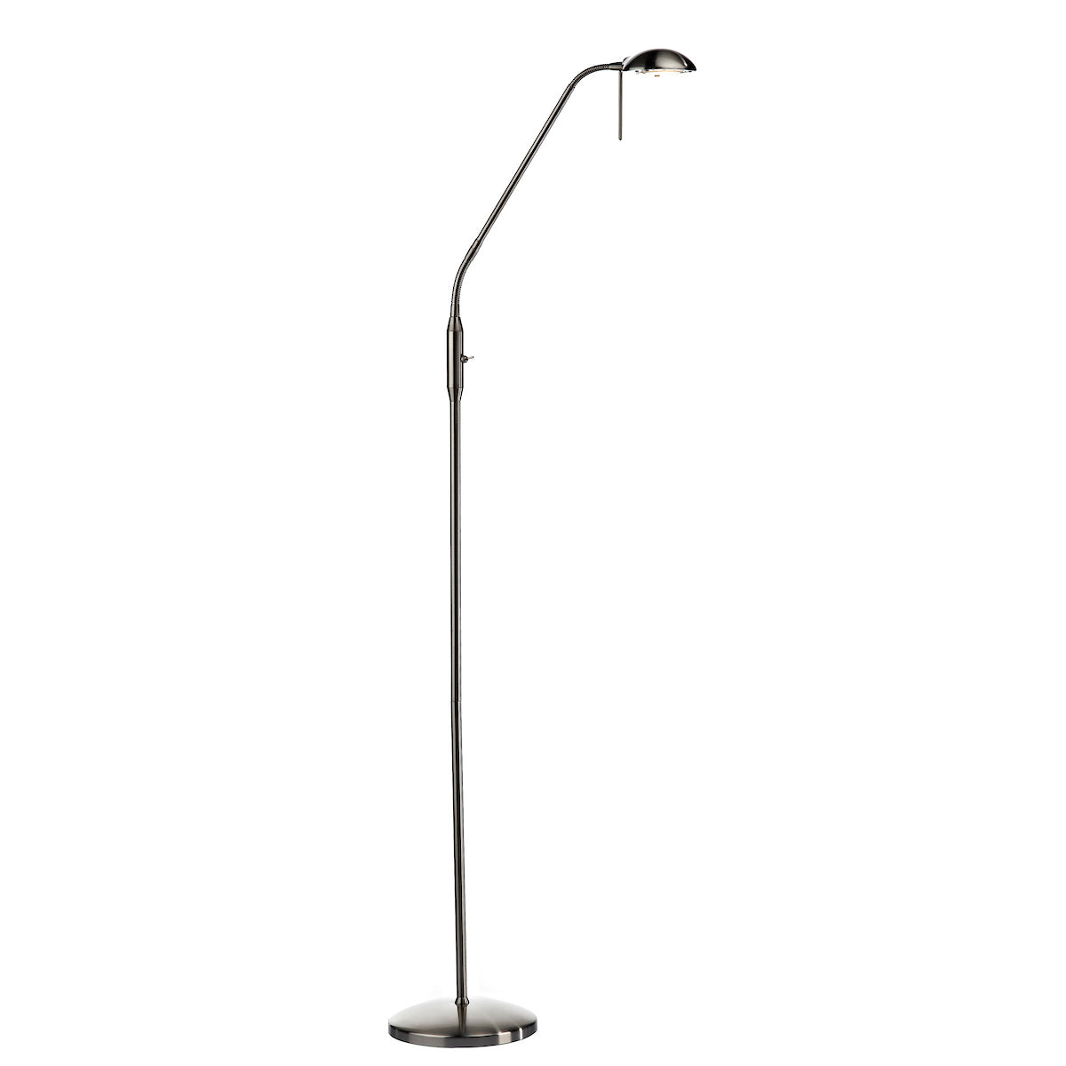 JOURNAL PACK OF 2X SATIN CHROME FLOOR LAMP