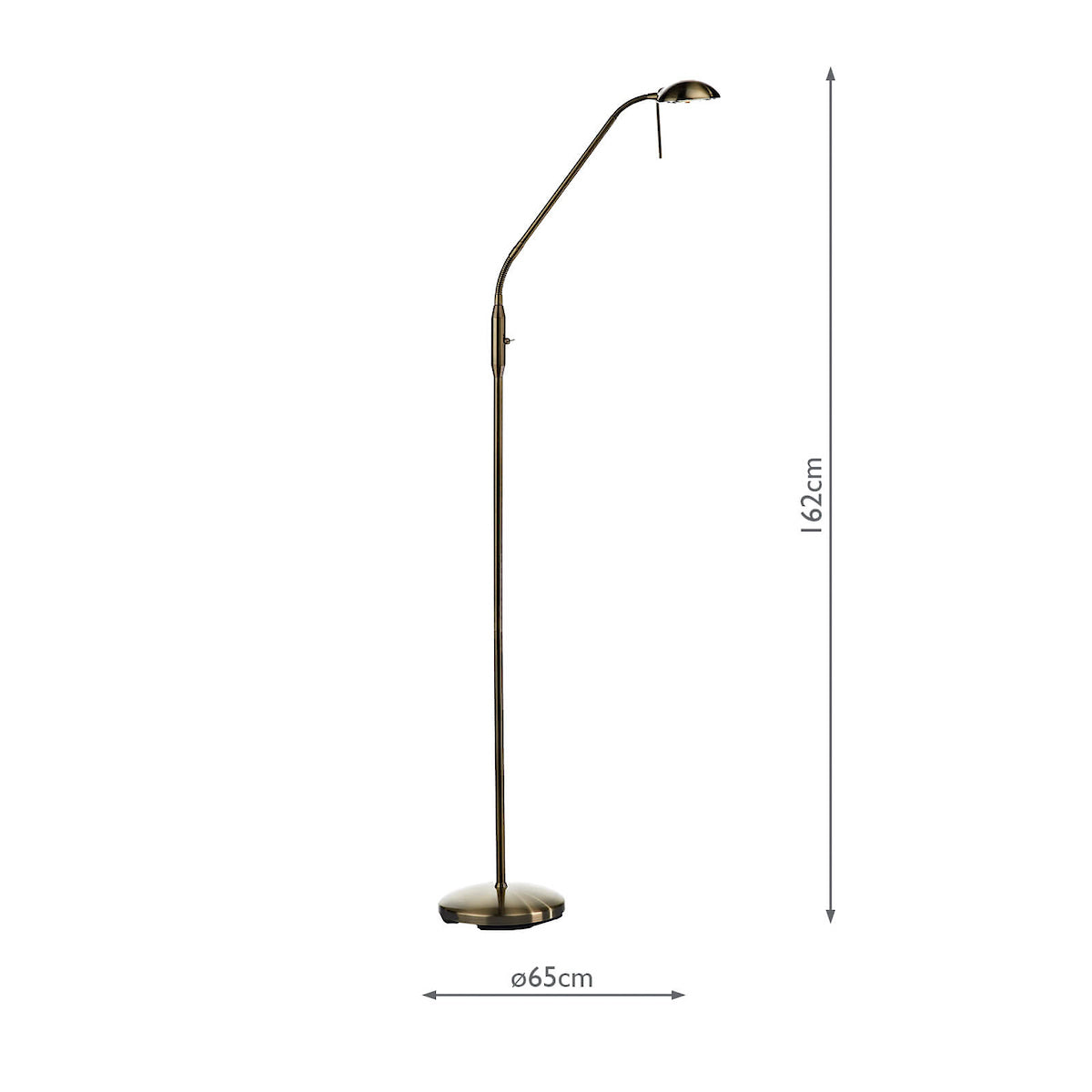 JOURNAL PACK OF 2X ANTIQUE BRASS FLOOR LAMP