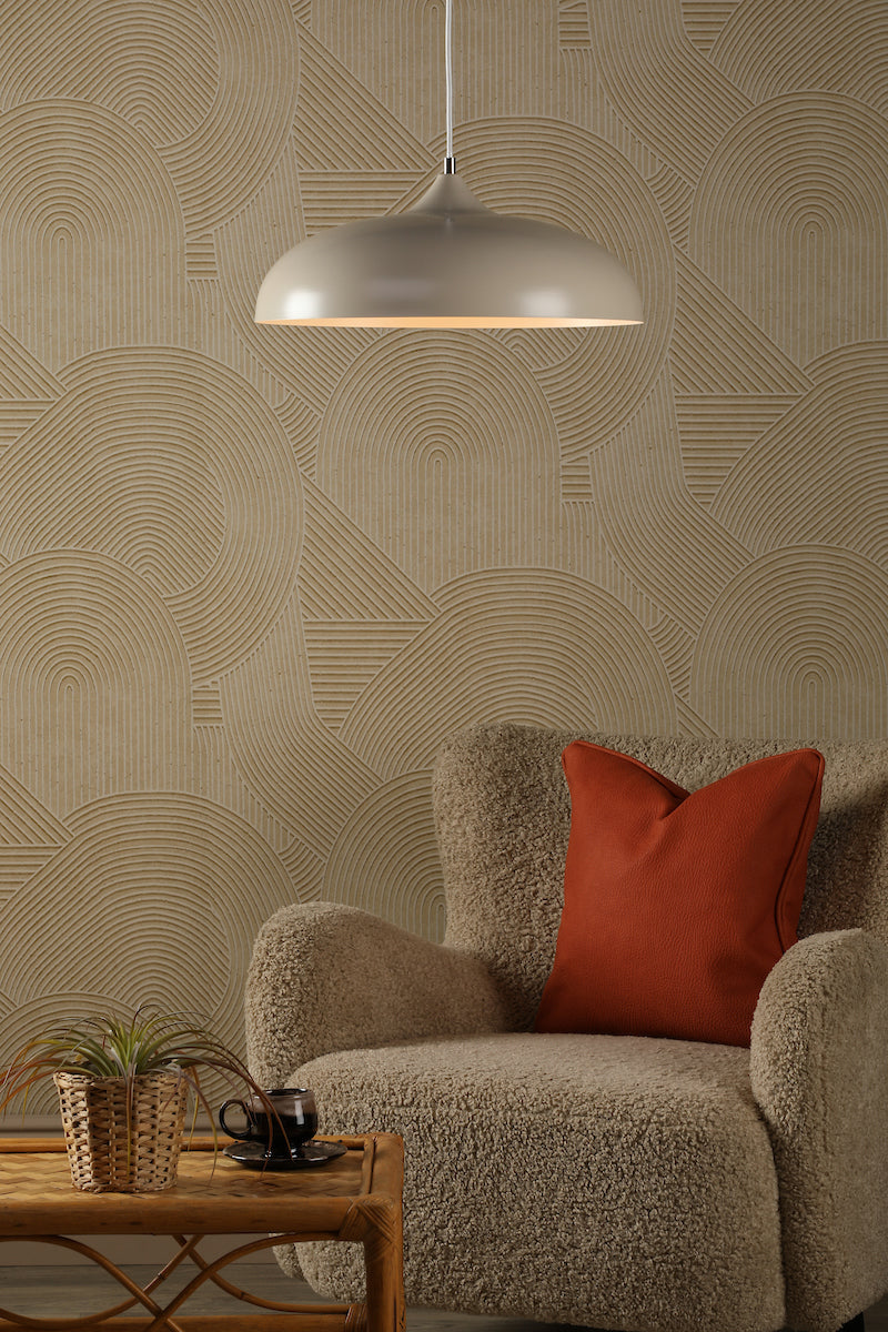 KAELAN 1LT PENDANT CASHMERE