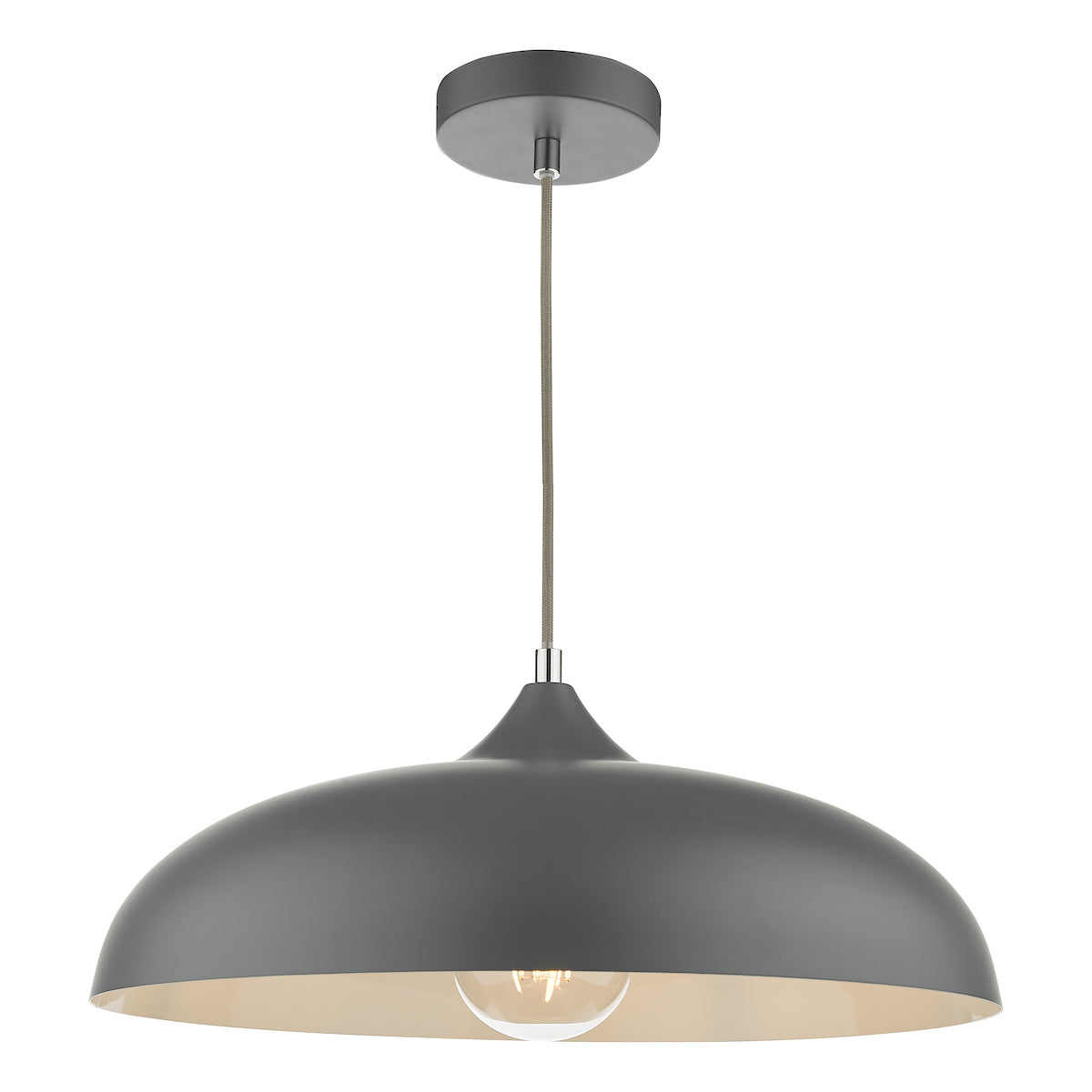 KAELAN 1LT PENDANT GRAPHITE