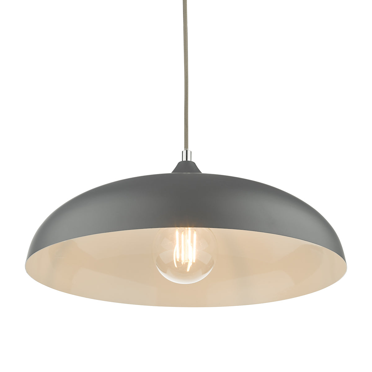 KAELAN 1LT PENDANT GRAPHITE