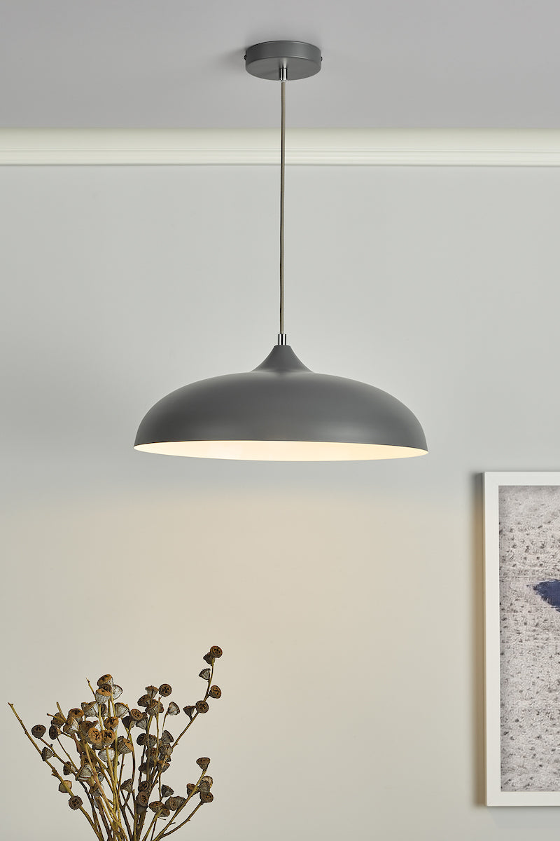 KAELAN 1LT PENDANT GRAPHITE