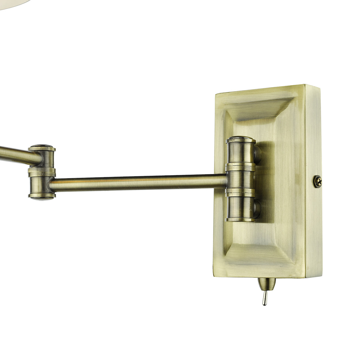 KENSINGTON WALL LIGHT TRADITIONAL SWING ARM ANTIQU
