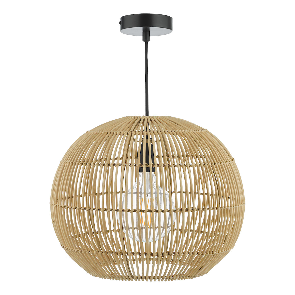 KESLER 1LT PENDANT RATTAN