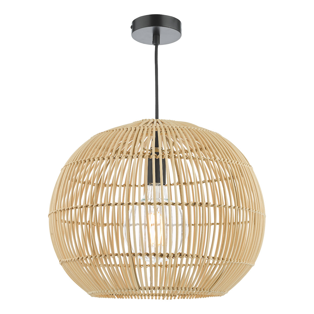 KESLER 1LT PENDANT RATTAN