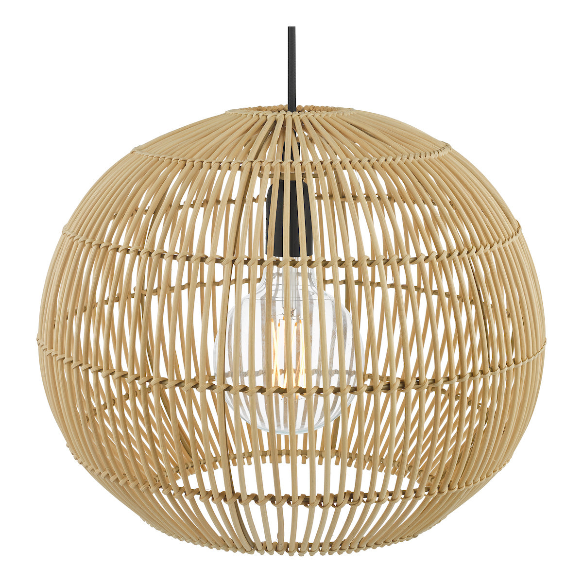 KESLER 1LT PENDANT RATTAN