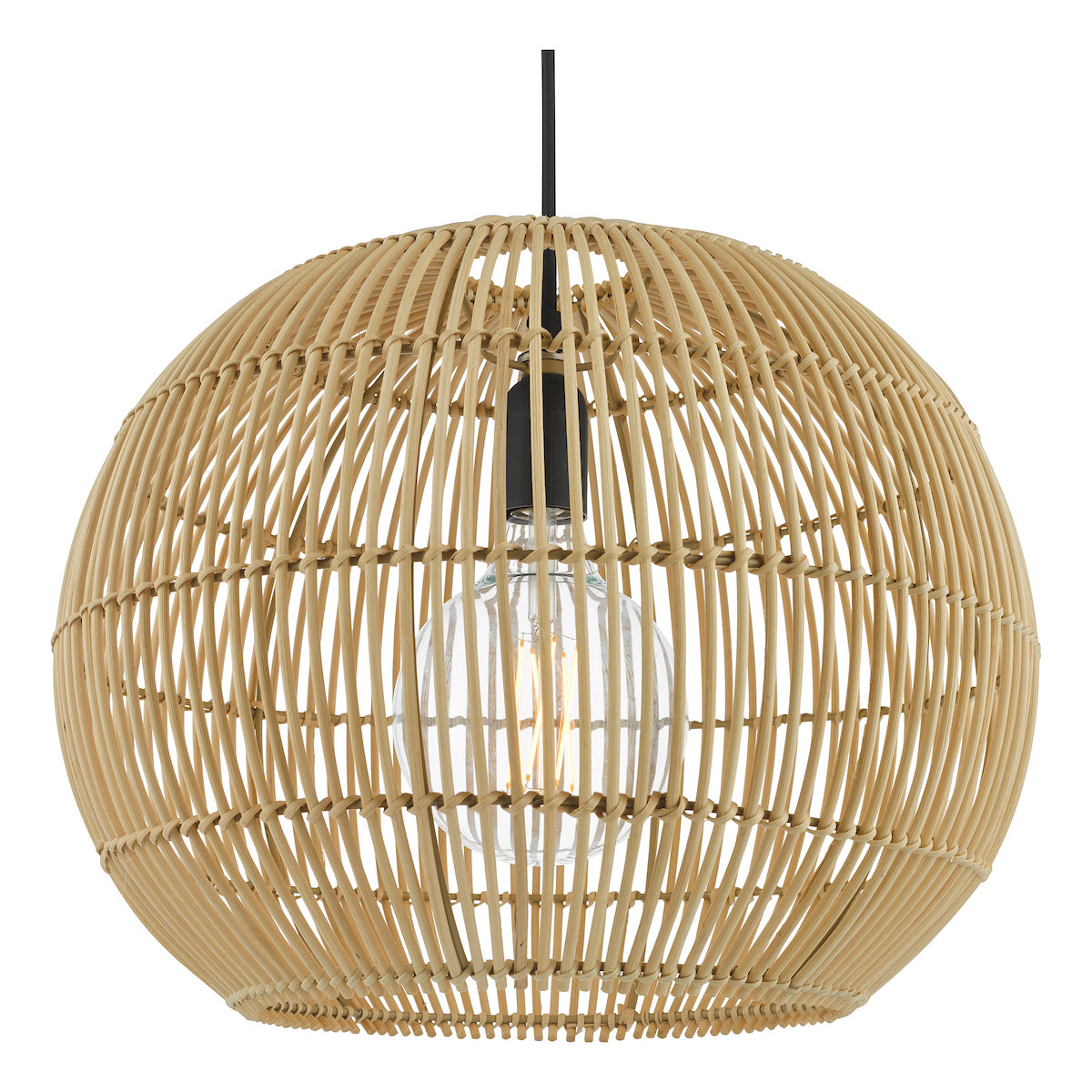 KESLER 1LT PENDANT RATTAN