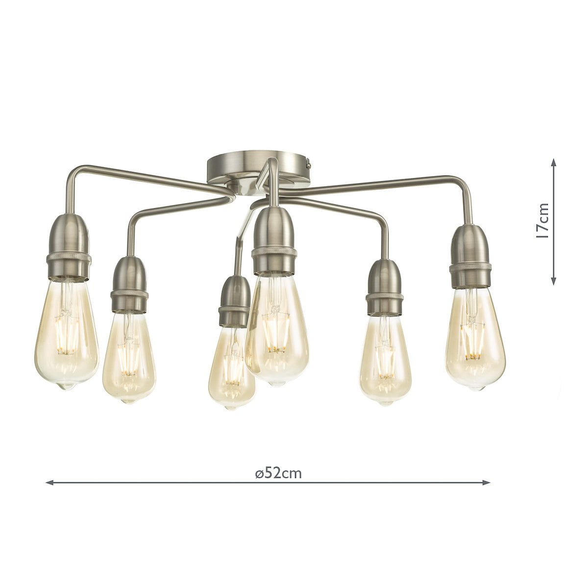 KIEFER 6LT FLUSH SAT CHR