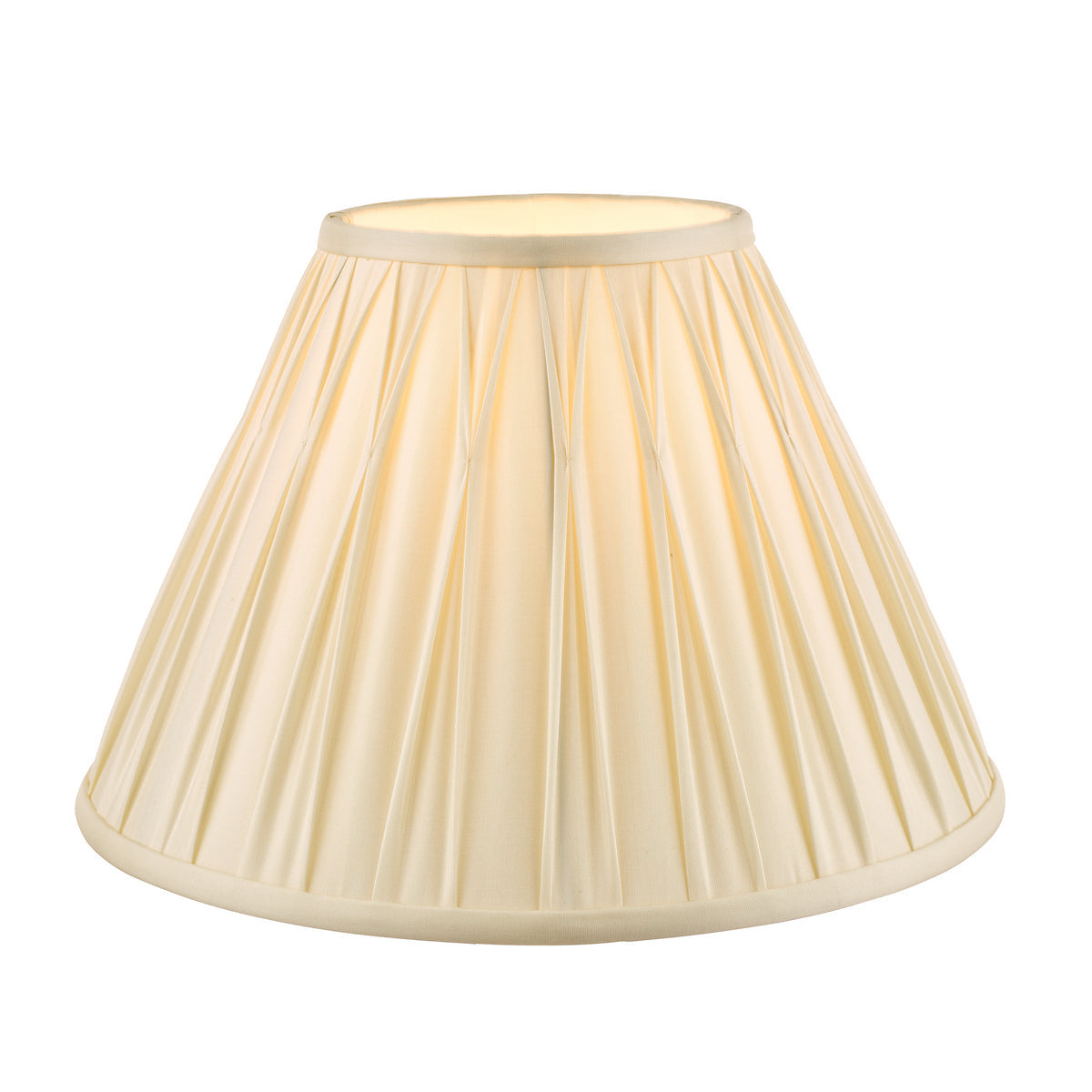 Laura Ashley Fenn Silk Empire Drum Shade Ivory 35cm/14 inch