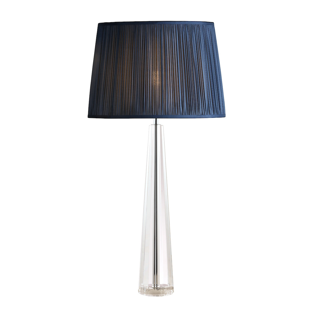 Laura Ashley Blake Large Table Lamp Crystal Polished Chrome Base Only