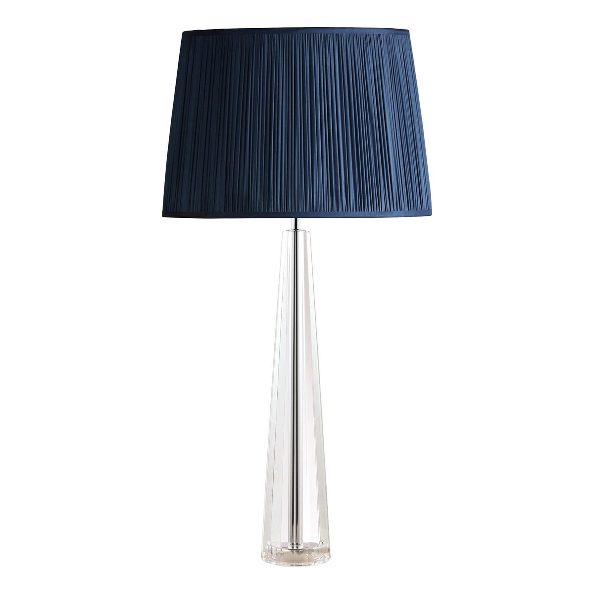 Laura Ashley Blake Large Table Lamp Crystal Polished Chrome Base Only