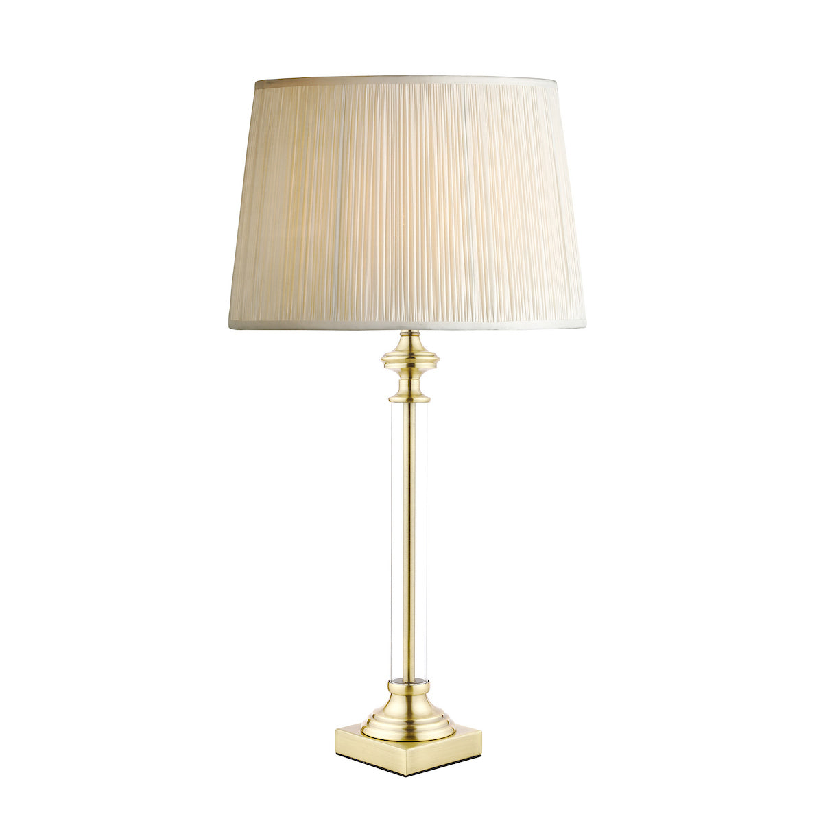 Laura Ashley Winston Table Lamp Antique Brass & Glass Base Only