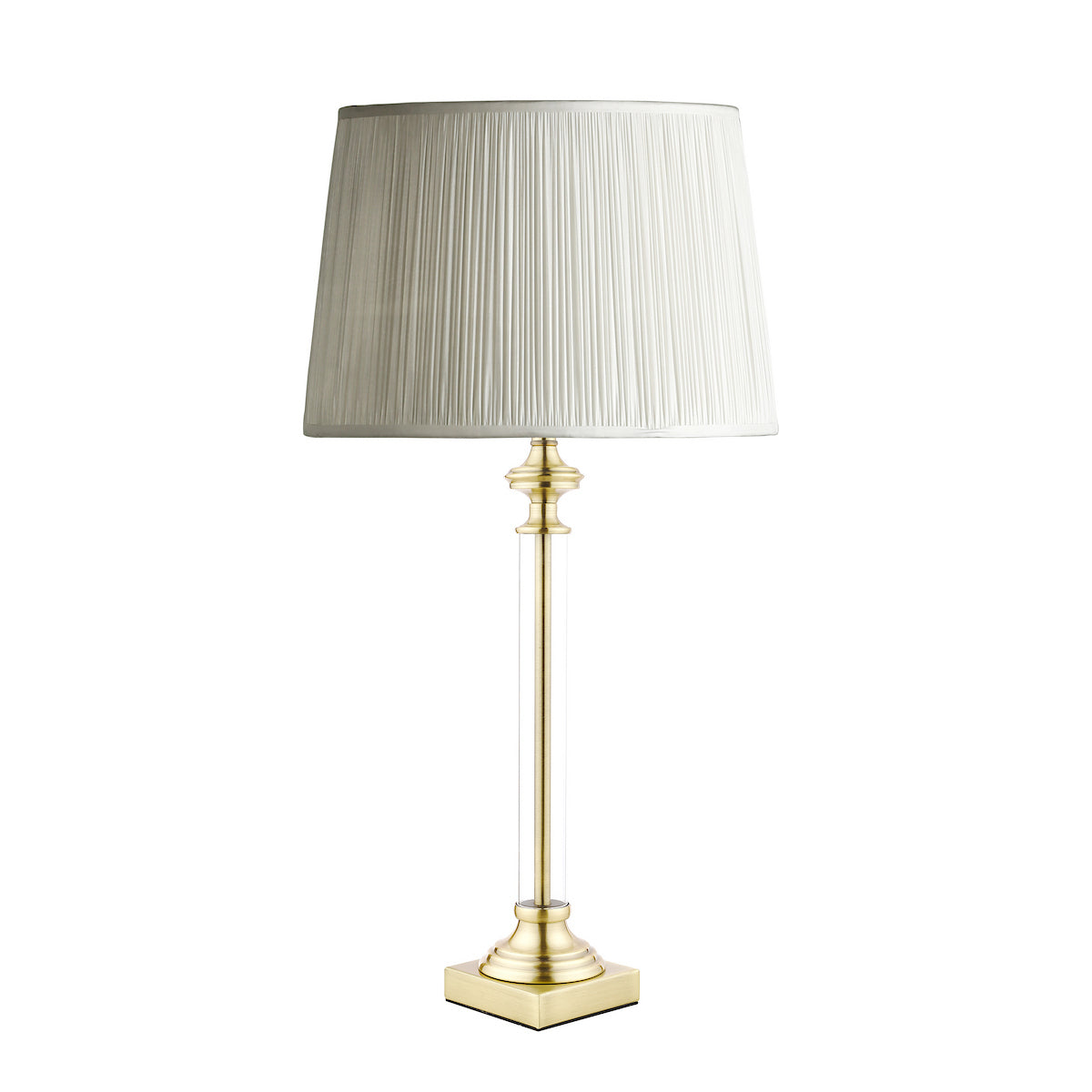 Laura Ashley Winston Table Lamp Antique Brass & Glass Base Only