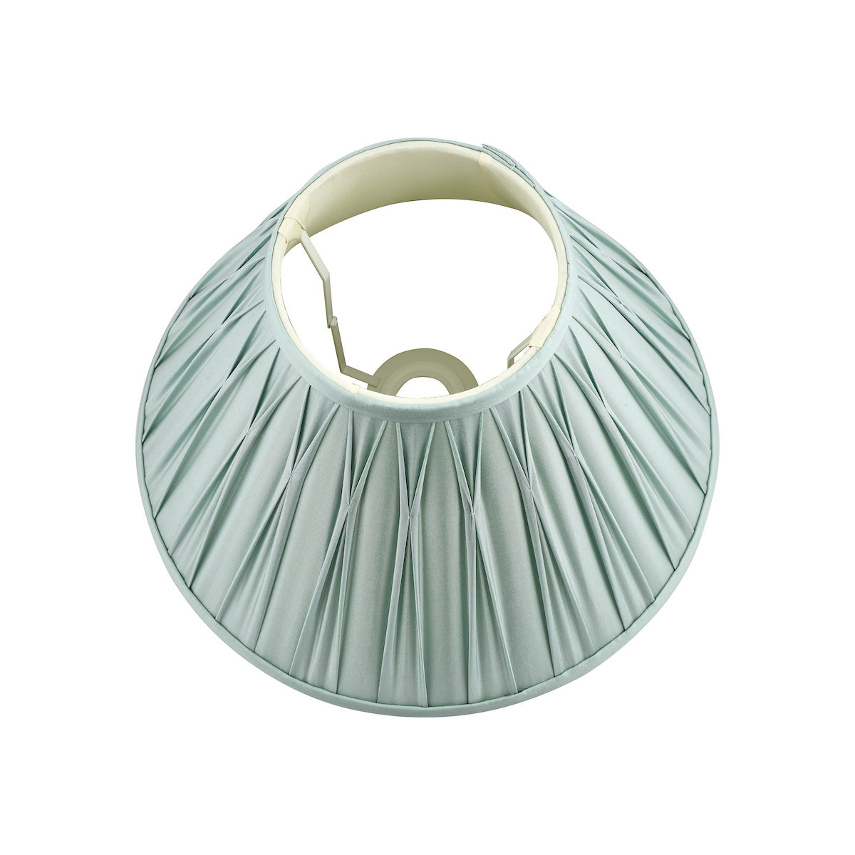 Laura Ashley Fenn Silk Empire Drum Shade Duck Egg 40cm/16 inch