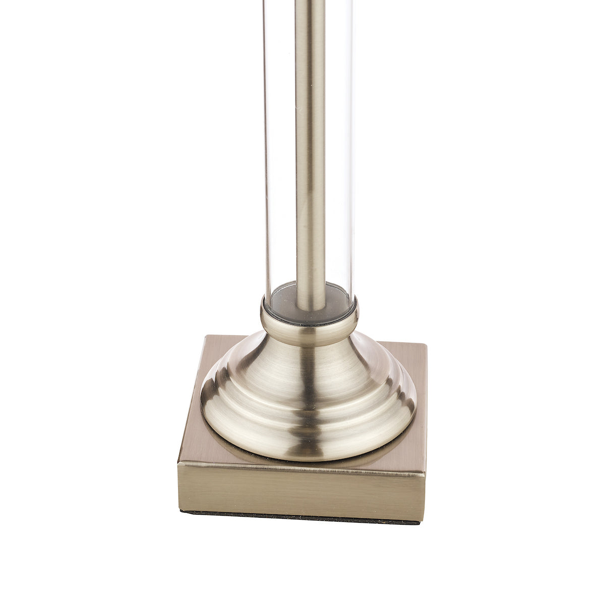 Laura Ashley Winston Table Lamp Antique Chrome & Glass Base Only