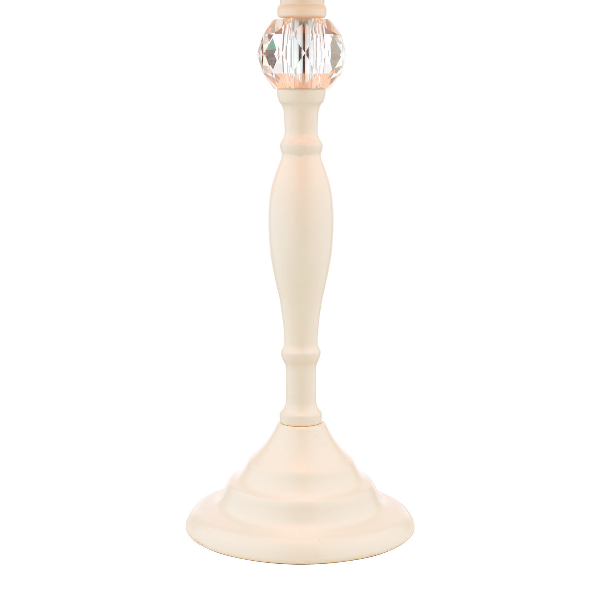 Laura Ashley Ellis Table Lamp Cream With Ivory Shade