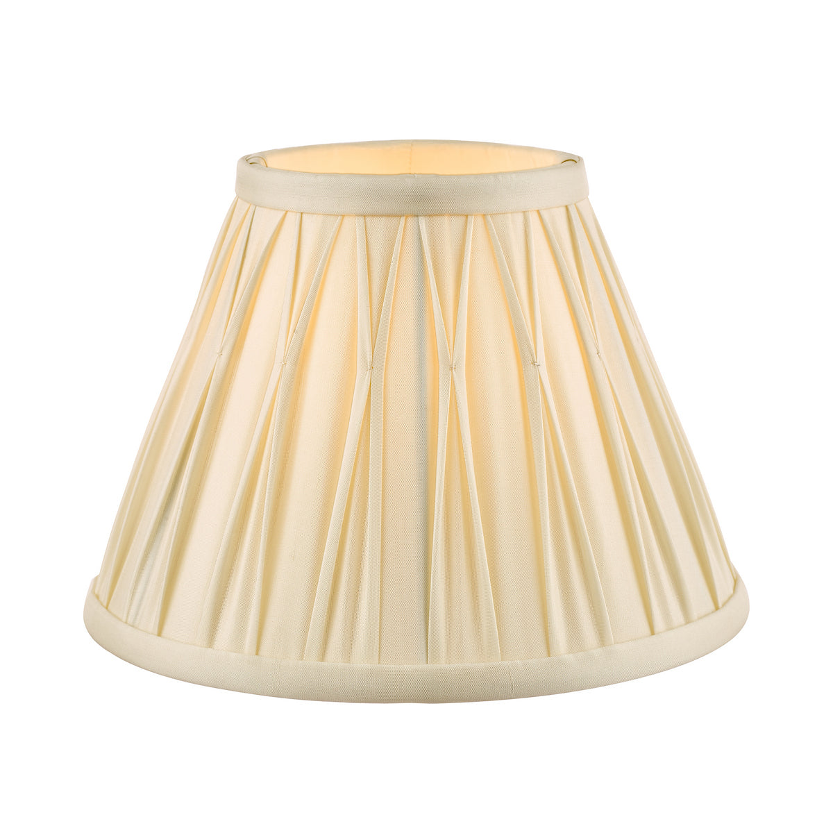 Laura Ashley Fenn Silk Empire Drum Shade Ivory 20cm/8 inch