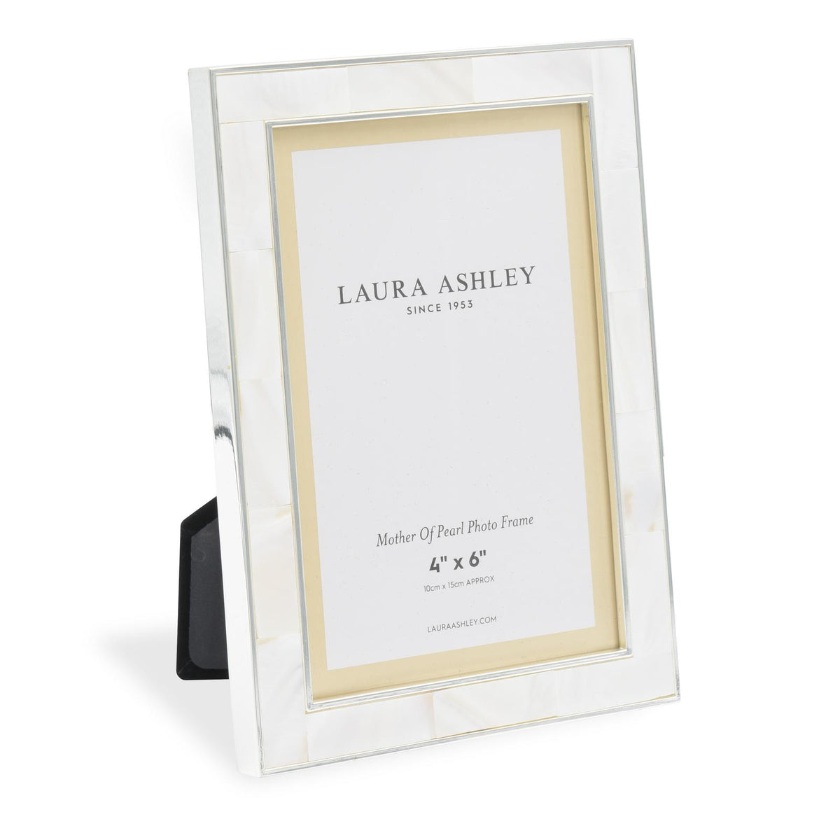 Laura Ashley Mother Of Pearl Photo Frame 4" x 6"