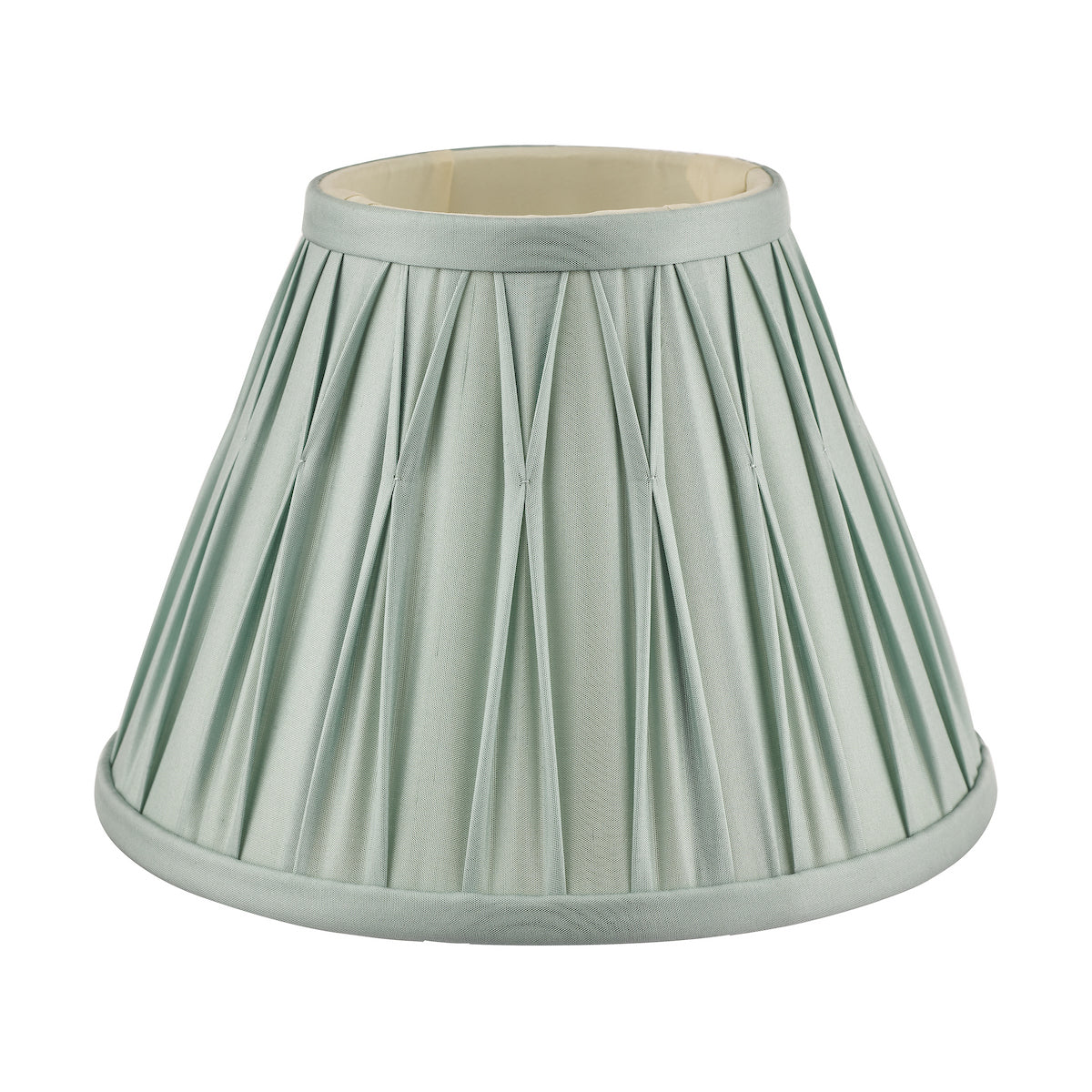 Laura Ashley Fenn Silk Empire Drum Shade Duck Egg 20cm/8 inch