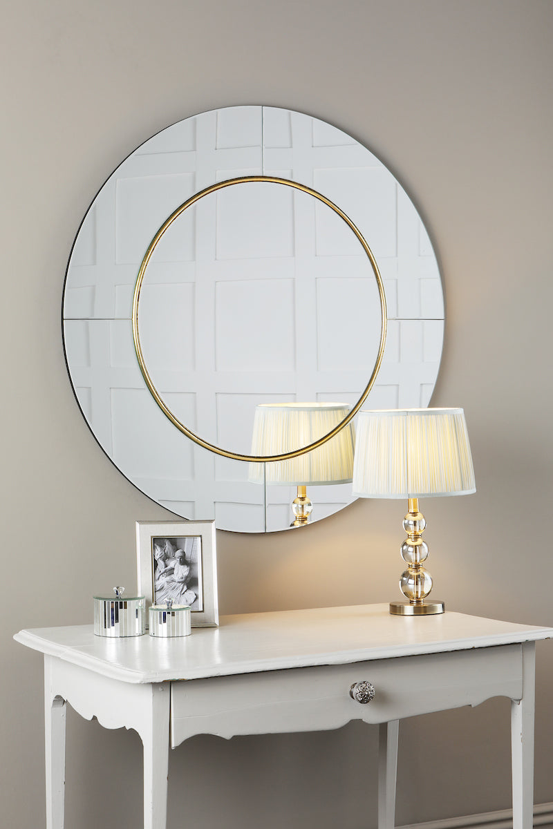 Round Mirror Clear
