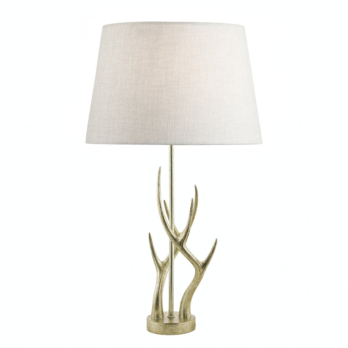 Laura Ashley Mulroy Antler Table Lamp Champagne Base Only