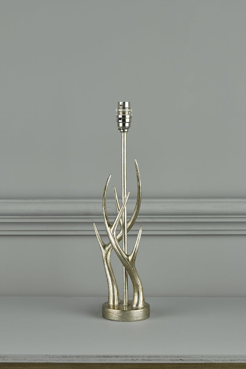 Laura Ashley Mulroy Antler Table Lamp Champagne Base Only