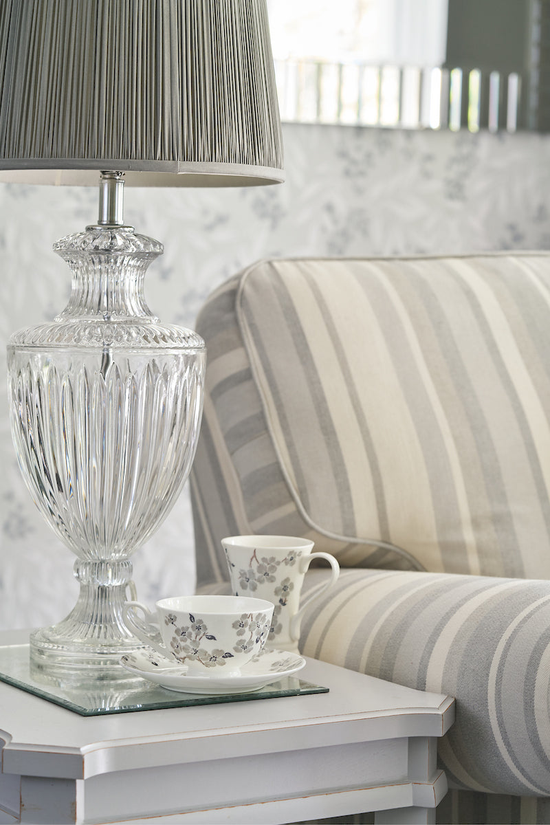 Laura Ashley Meredith Large Table Lamp Cut Glass Crystal Base Only