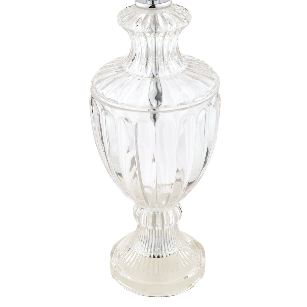 Laura Ashley Meredith Small Table Lamp Cut Glass Crystal Base Only