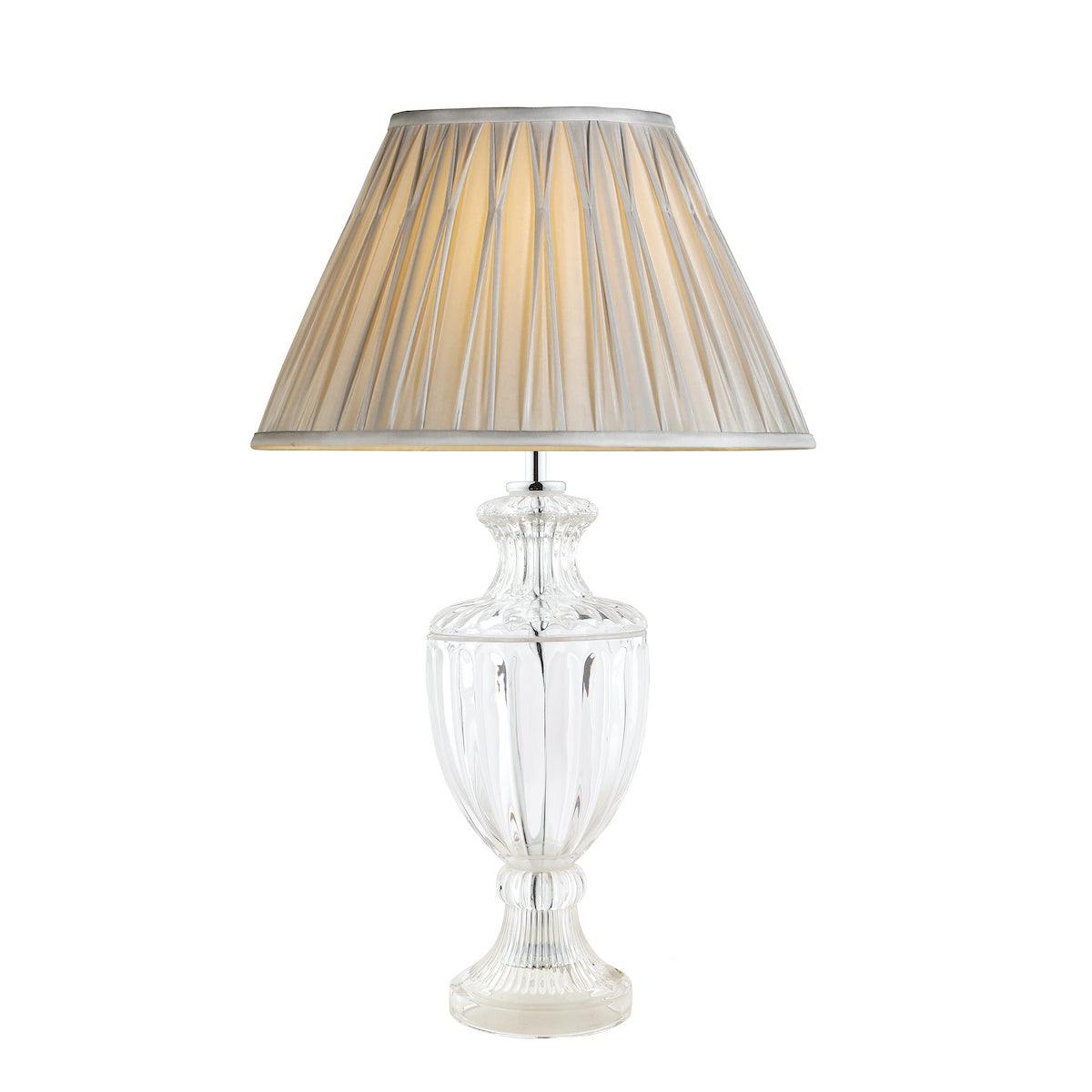Laura Ashley Meredith Small Table Lamp Cut Glass Crystal Base Only