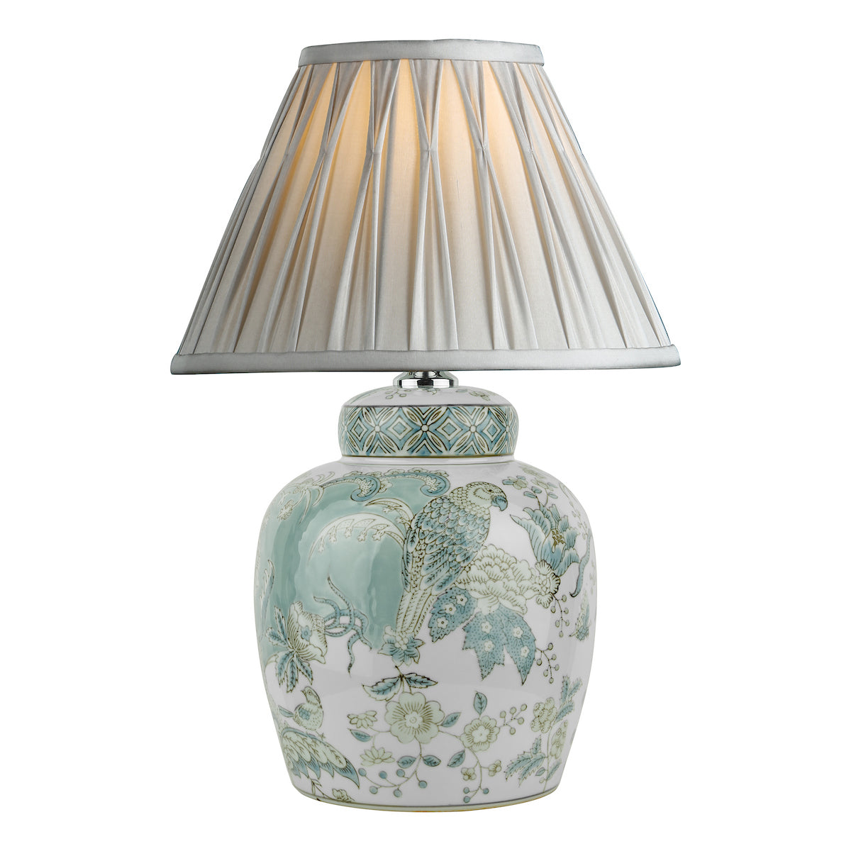 Laura Ashley Elizabeth Ceramic Table Lamp With Bird Print Design Base Only