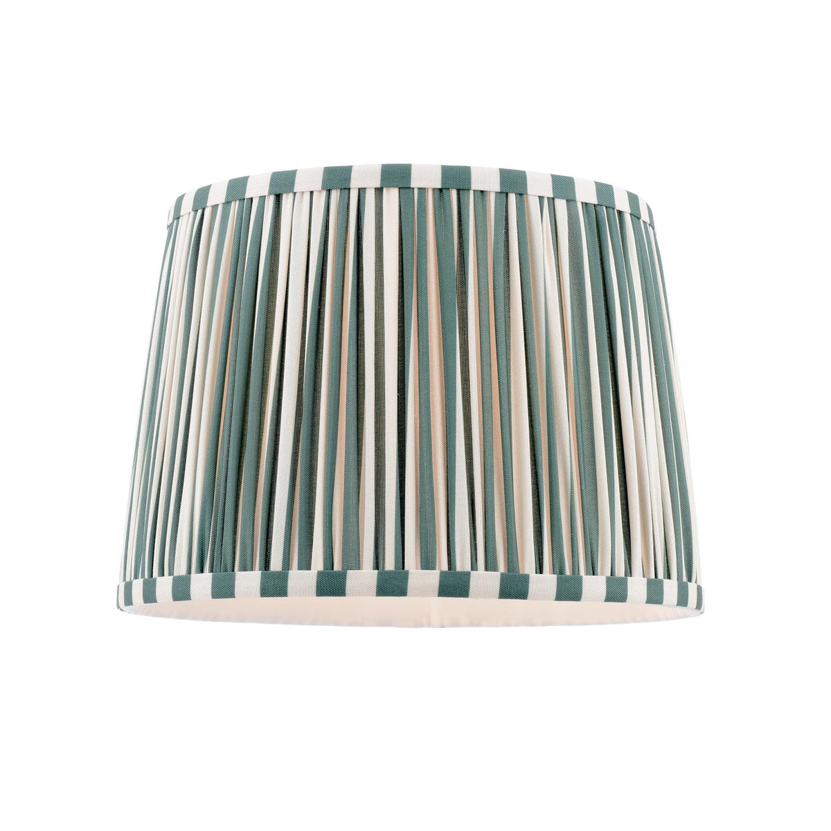 Laura Ashley Denwick Green Cotton Tapered Drum Shade 30cm/12 inch