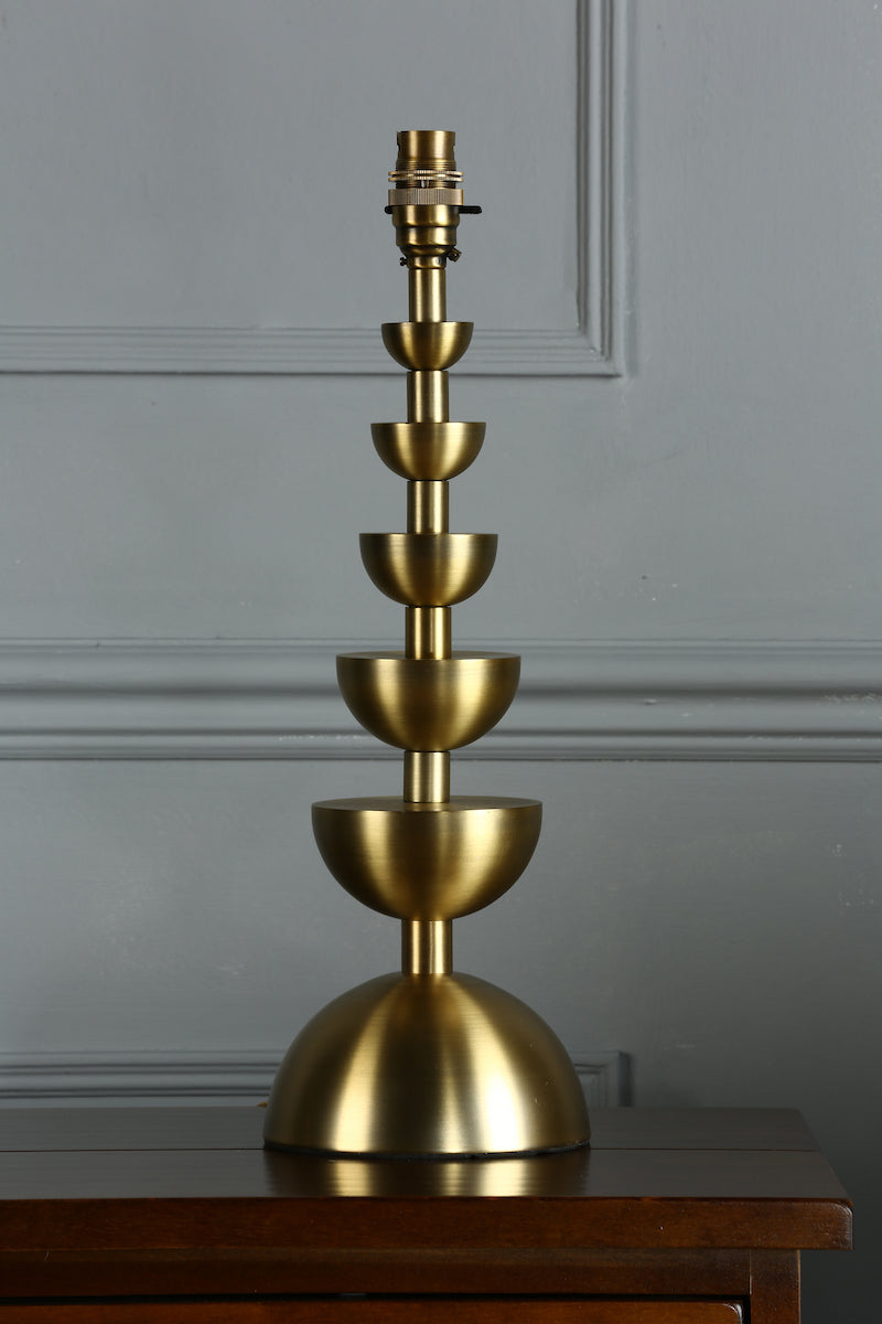 Laura Ashley Eleonore Table Lamp Aged Brass Base Only