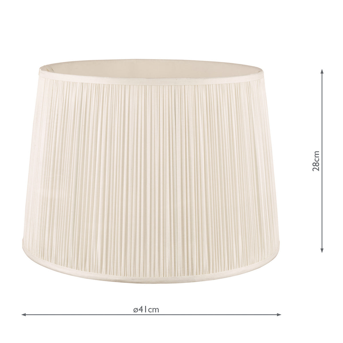 Laura Ashley Hemsley Silk Shade Cream 40.5cm/16 inch