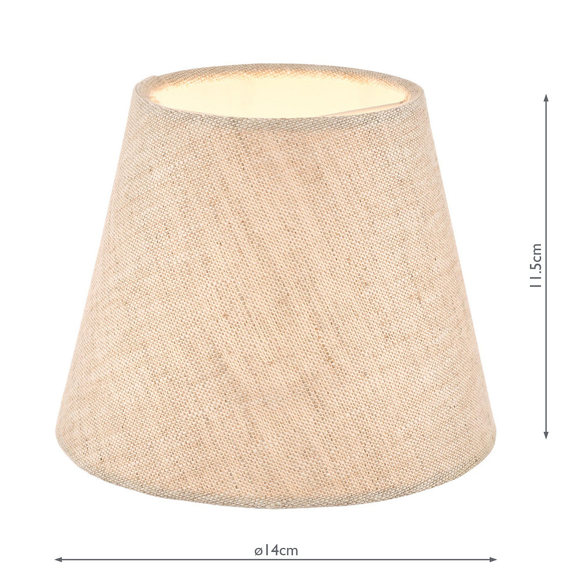 Laura Ashley Bray Shade Natural Linen 14cm/5 inch