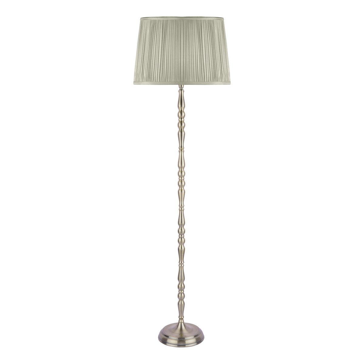Laura Ashley Corey Floor Lamp Antique Brass Base Only