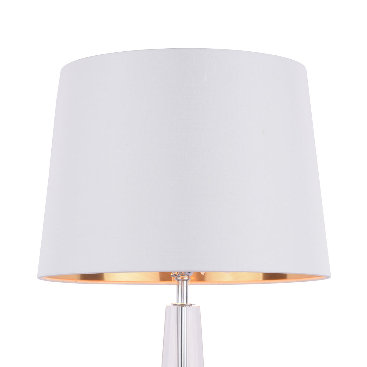 Laura Ashley Emyr Cream Silk Tapered Drum Shade 30.5cm/12 Inch