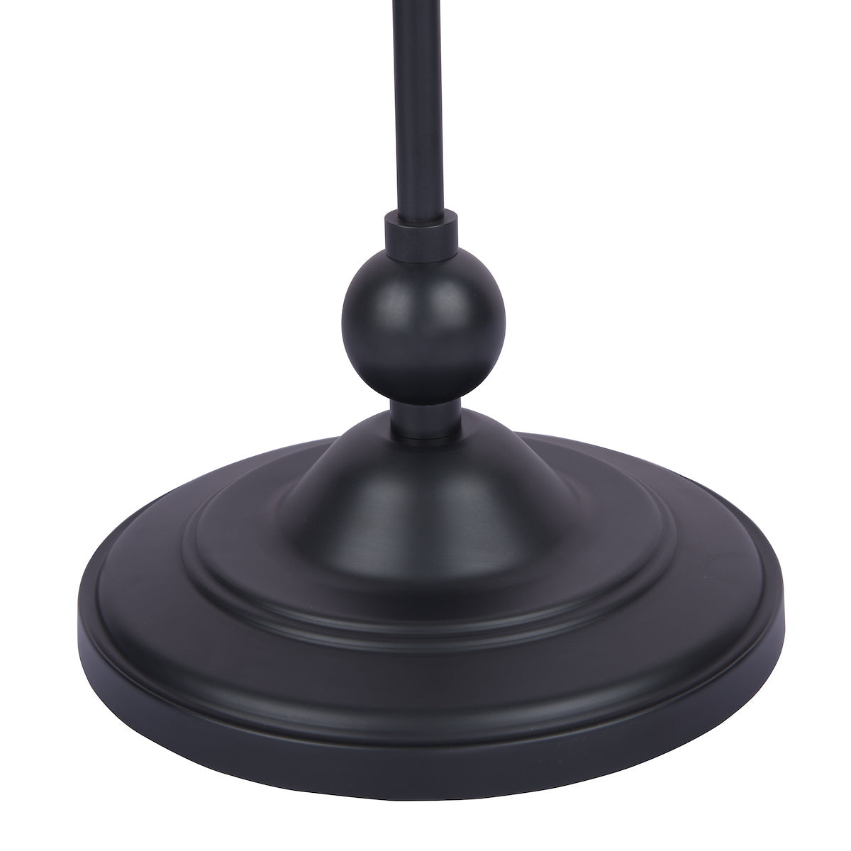 Laura Ashley Ludchurch Floor Lamp Industrial Black With Shade