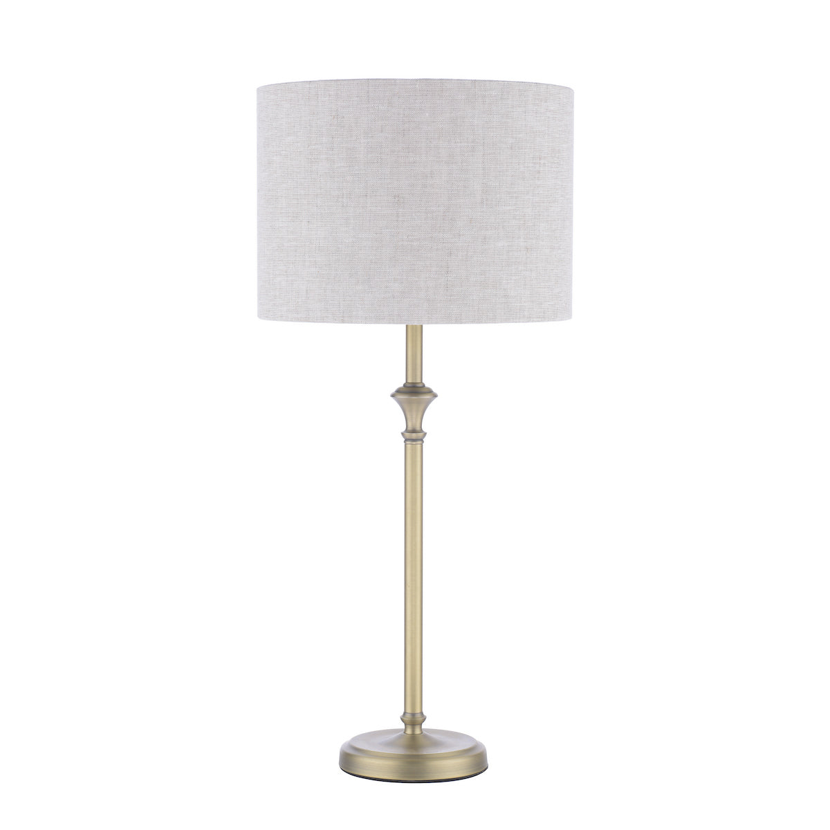 Laura Ashley Highgrove Table Lamp Matt Antique Brass With Shade