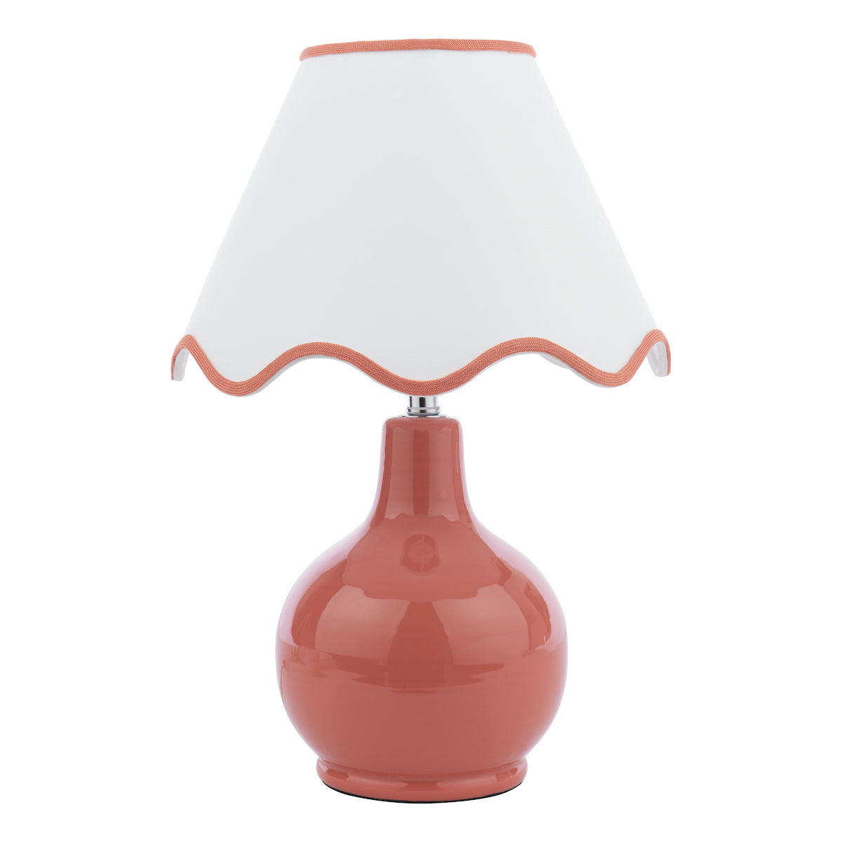 Laura Ashley Bramhope Table Lamp Terracotta With Shade