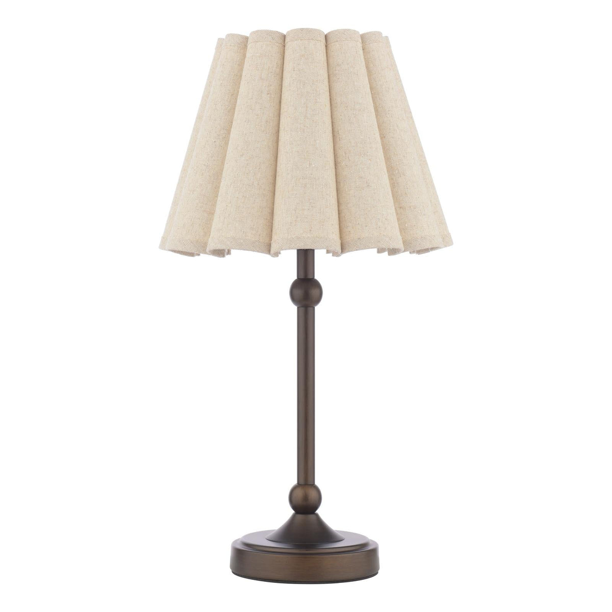 Laura Ashley Holwell Table Lamp Antique Bronze With Shade