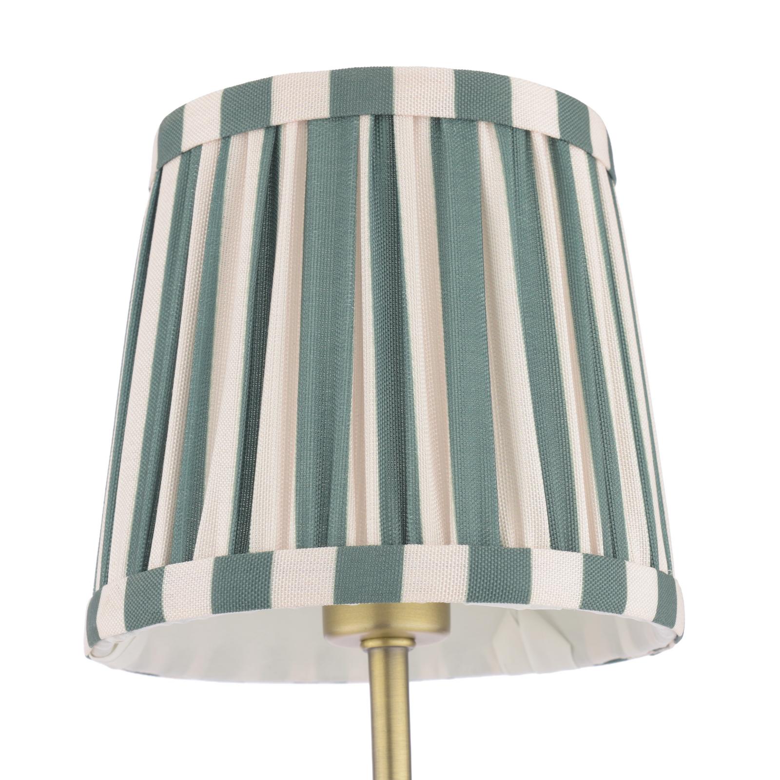 Laura Ashley Denwick Wall Light Matt Antique Brass With Shade