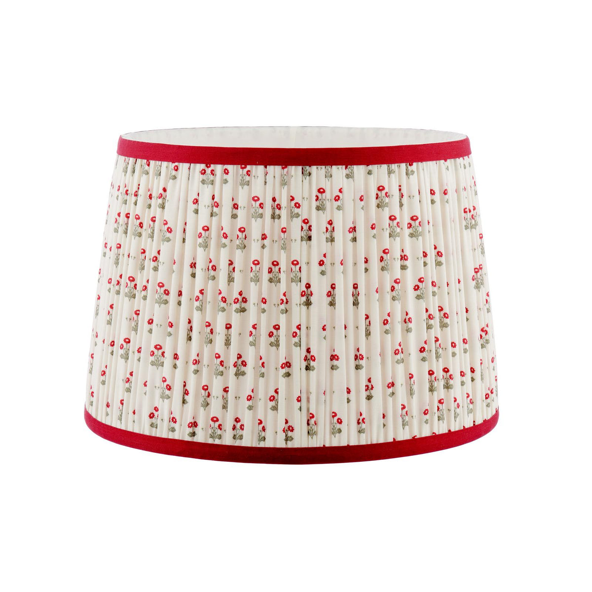 Laura Ashley Harthill Daisies Cream Cotton Tapered Drum Shade 30cm/12 inch