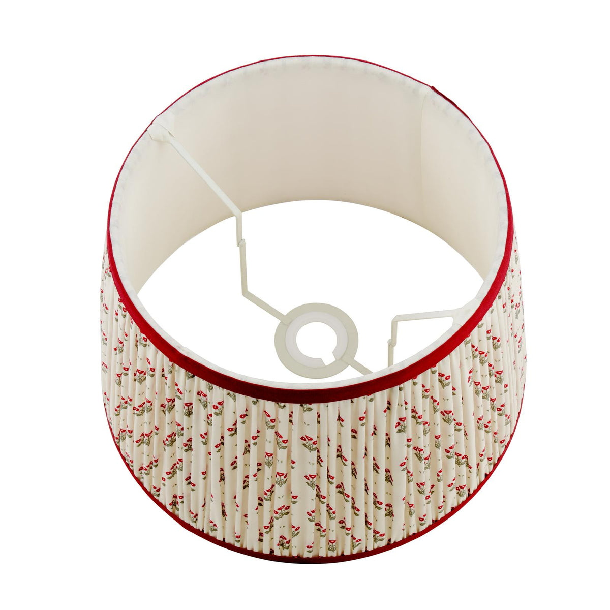 Laura Ashley Harthill Daisies Cream Cotton Tapered Drum Shade 30cm/12 inch