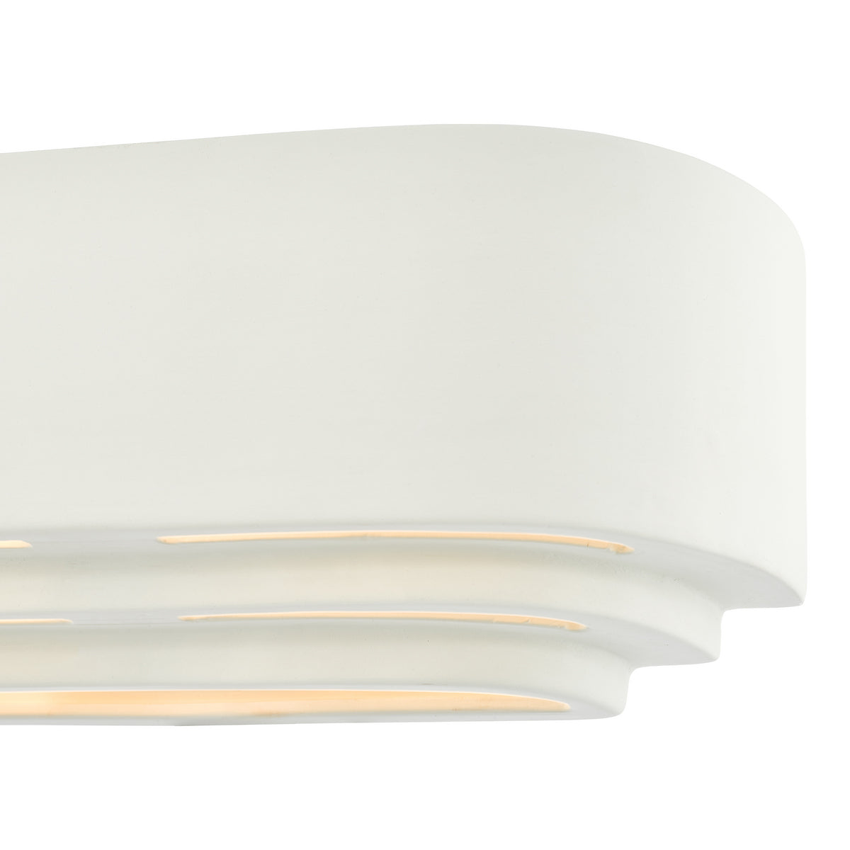 LANDO 1LT WALL WASHER WHITE CERAMIC